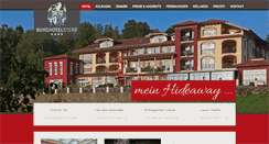 Desktop Screenshot of burghotel-sterr.de