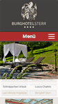 Mobile Screenshot of burghotel-sterr.de